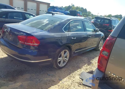 2013 Volkswagen Passat 2.0L Tdi Sel Premium из США, поврежденный, VIN 1VWCN7A37DC052937